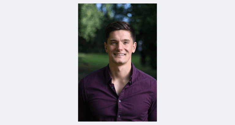 Man smiling