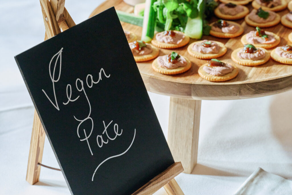 vegan canapes