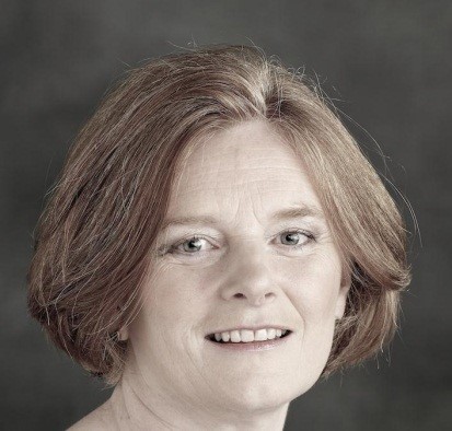 Woman with a bob smiling